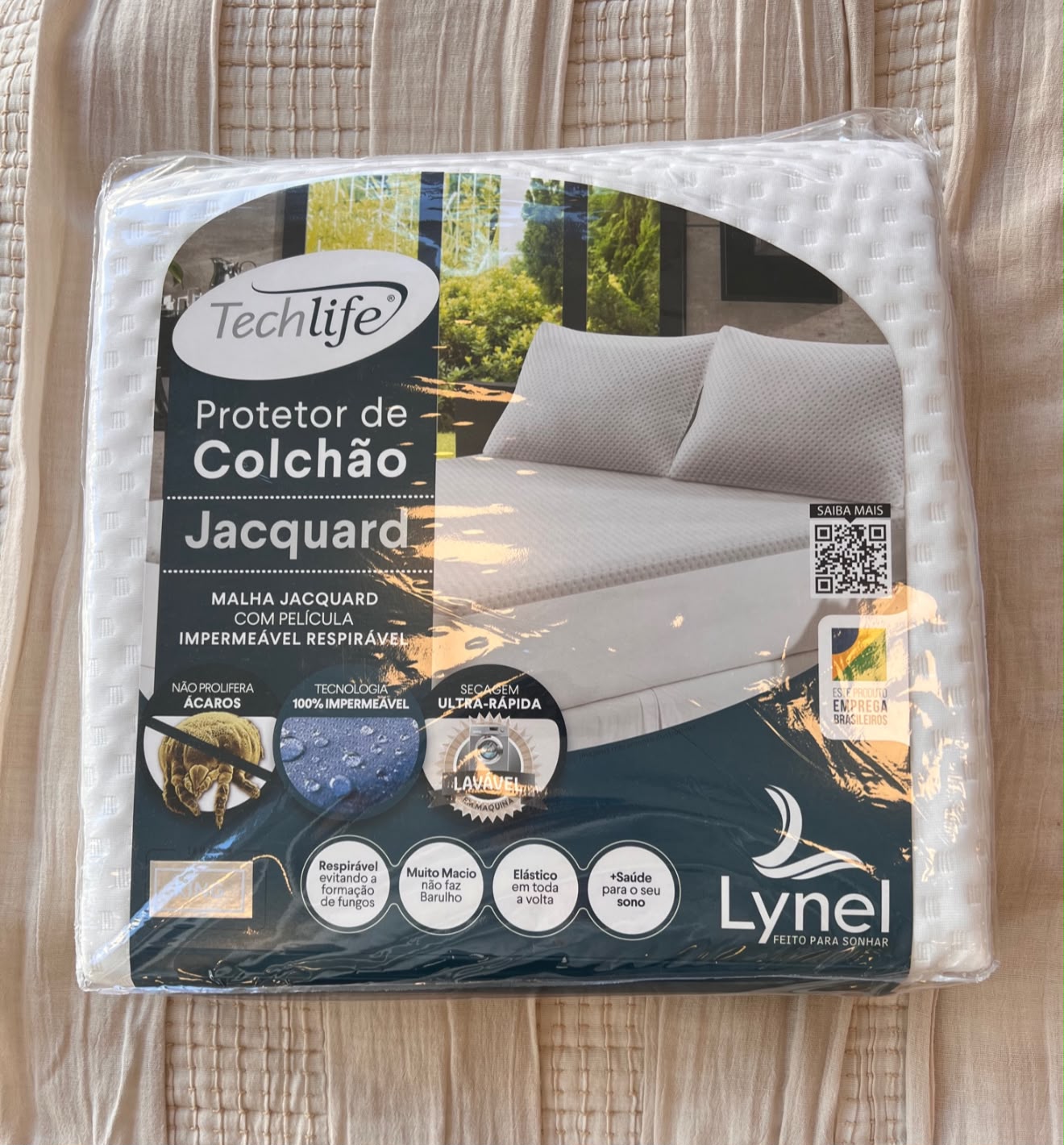 Protetor de Colchão Jacquard